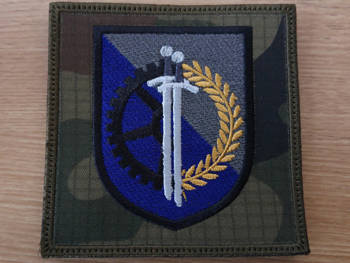 Naszywka Batalion Logistyczny Giżycko/Orzysz Kwadrat