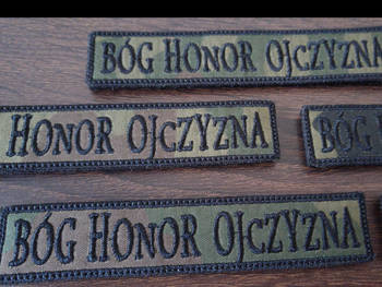 Naszywka Bóg Honor Ojczyzna WZ 93