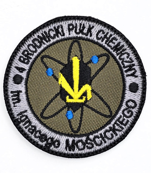 Naszywka 4 Brodnicki Pułk Chemiczny