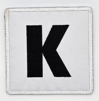 Kwadrat naszywka Kierownictwo