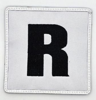 Kwadrat naszywka Rozjemca