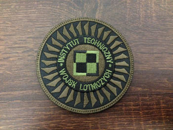 Naszywka Instytut Techniczny Wojsk Lotniczych - KHAKI