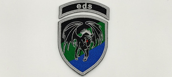 Naszywka 7 Eskadra Działań Specjalnych (7 eds) plus łuczek GALOWA