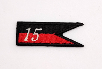 Proporczyk na beret Dywizjon Artylerii Samobieżnej Orzysz - PROPORCZYK