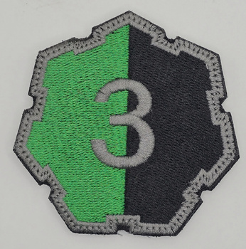 Naszywka 3 Zamojski Batalion Zmechanizowany - POLOWA