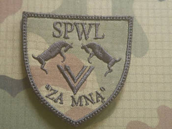Naszywka Szkoła Podoficerska Wojsk Lądowych SPWL POLOWA
