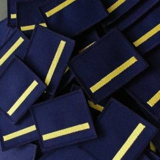 Naszywka Stopień GRANATOWY Klasy mundurowe