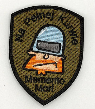 Naszywka "Na Pełnej kur..e" , Kapitan Bomba