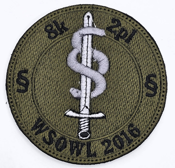 Naszywka WSOWL Korpus Sprawiedliwości