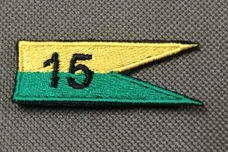 Naszywka 15 Pułk przeciwlotniczy Gołdap - PROPORCZYK