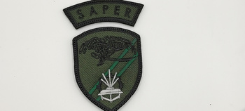 Naszywka 7 Batalion Kawalerii Powietrznej z łuczkiem