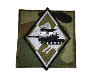 Naszywka Batalion Czołgów 15 Brygada zmechanizowana - POLOWA KWADRAT
