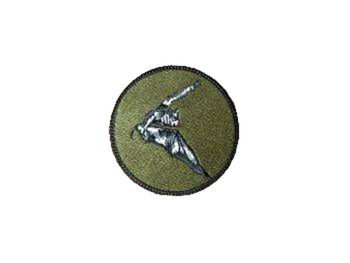 Naszywka 2 Ośrodek Radioelektroniczny w Przasnyszu - ZIELONA