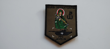 Naszywka kursanatów obsługi ppk Javelin